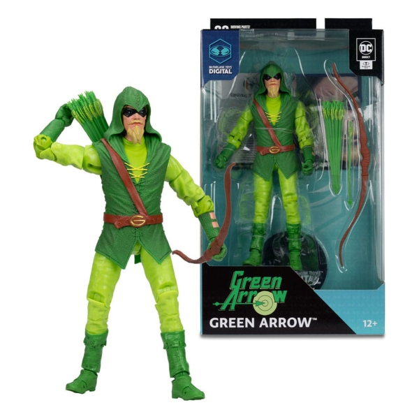 DC Digital Actionfigure "Green Arrow" (Longbow Hunter) von McFarlane